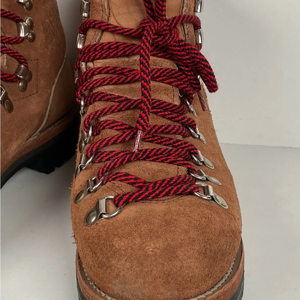 Vintage Milo Mountaineering Boots | USA Made | Rough Out | Men’s 9.5 M